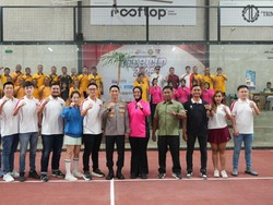 Kapolres Kediri Kota Buka Turnamen Padel, Ajak Peserta Junjung Sportivitas