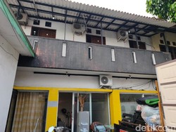 Kondisi Bangunan Kos di Benhil Imbas Rumah Ambruk, Lantai Miring-Kamar Hancur