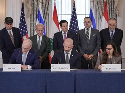 Lebanon-Israel-AS Teken Pakta Trilateral, Buka Jalan untuk Perjanjian Damai
