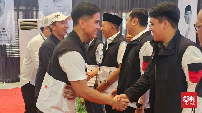 Ketum PSI Kaesang Pangarep, menghadiri Rapat Koordinasi Daerah (Rakorda) DPD PSI Kota Bandar Lampung.
