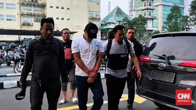 FP (38) pelaku penganiayaan terhadap seorang caddy golf berinisial RA, diringkus di tempat persembunyiannya di Kota Bandar Lampung.