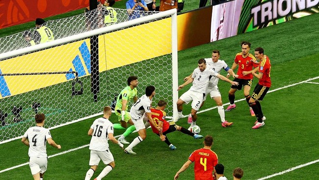Leandro Trossard bawa Belgia unggul 1-0 atas Selandia Baru pada babak pertama.