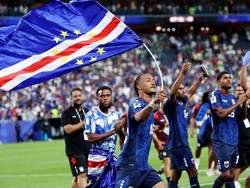 Soccer Football - FIFA World Cup 2026 - Group H - Cape Verde v Saudi Arabia - Houston Stadium, Houston, Texas, U.S. - June 26, 2026 Cape Verde's Dailon Livramento celebrates after the match as they qualify for the knockout stages of the World Cup IMA