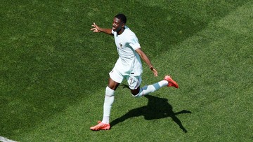 Dembele Cetak Hattrick Tercepat di Piala Dunia sejak 1954