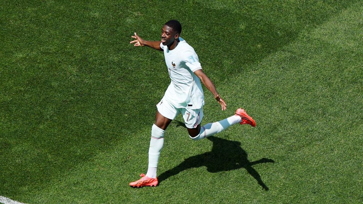Dembele Cetak Hattrick Tercepat di Piala Dunia sejak 1954
