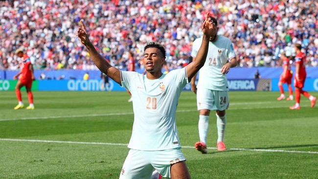 Soccer Football - FIFA World Cup 2026 - Group I - Norway v France - Boston Stadium, Foxborough, Massachusetts, U.S. - June 26, 2026  France's Desire Doue celebrates scoring their fourth goal REUTERS/Mike Segar     TPX IMAGES OF THE DAY