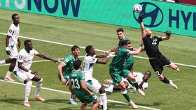 Soccer Football - FIFA World Cup 2026 - Group I - Senegal v Iraq - Toronto Stadium, Toronto, Canada - June 26, 2026 Iraq's Ahmed Basil in action REUTERS/Thomas Mukoya