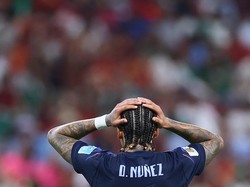 Soccer Football - FIFA World Cup 2026 - Group H - Uruguay v Spain - Estadio Guadalajara, Guadalajara, Mexico - June 26, 2026 Uruguay's Darwin Nunez reacts REUTERS/Eloisa Sanchez