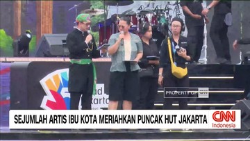 VIDEO: Sejumlah Artis Ibu Kota Meriahkan Puncak HUT Jakarta
