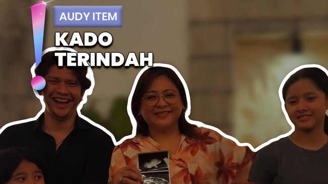 Video: Rayakan 14 Tahun Pernikahan, Audy Item Umumkan Hamil Anak Ketiga