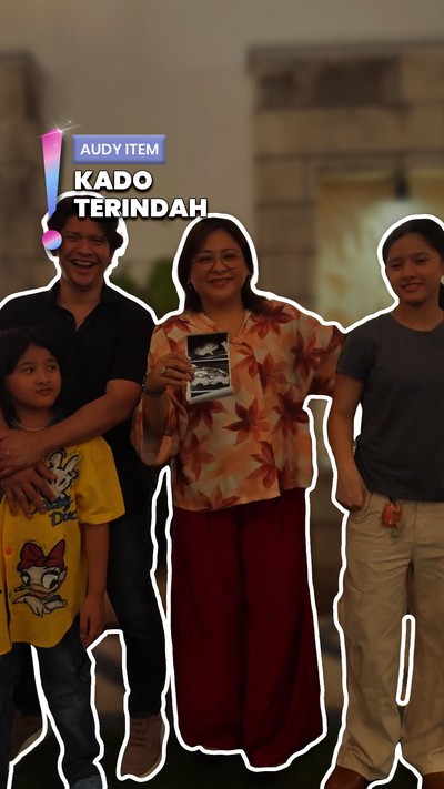 Video: Rayakan 14 Tahun Pernikahan, Audy Item Umumkan Hamil Anak Ketiga