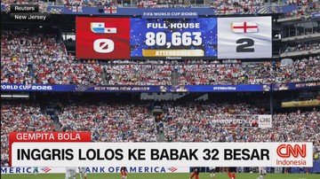 VIDEO: Inggris Lolos Ke Babak 32 Besar