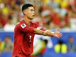 Soccer Football - FIFA World Cup 2026 - Group K - Colombia v Portugal - Miami Stadium, Miami Gardens, Florida, U.S. - June 27, 2026 Portugal's Cristiano Ronaldo reacts IMAGN IMAGES via Reuters/Nathan Ray Seebeck