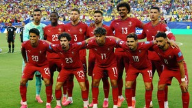 Soccer Football - FIFA World Cup 2026 - Group K - Colombia v Portugal - Miami Stadium, Miami Gardens, Florida, U.S. - June 27, 2026 Portugal players pose for a team group photo before the match IMAGN IMAGES via Reuters/Nathan Ray Seebeck