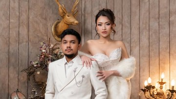 Highlight Dunia Hiburan InsertLive : Jelang Hari Pernikahan, 7 Foto Prewedding Nathalie Holscher dan Aripat Ajak Adzam