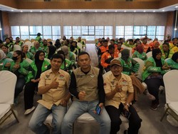 Ojol-Opang Jambi Meriahkan Hari Bhayangkara ke-80, Perkuat Budaya Keselamatan di Jalan