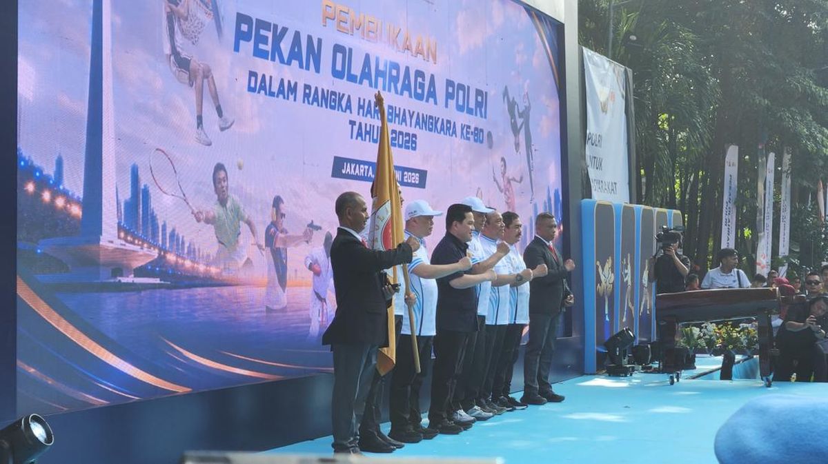Pekan Olah Raga Polri Dibuka Minggu Sambut HUT Bhayangkara ke-80