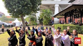 Pencak Silat di Piala Presiden 2026. CNNIndonesia/Askar