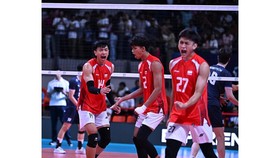 Timnas Voli Indonesia mengalahkan Korea Selatan pada final AVC Men's Cup 2026.  (Dok. Volleyball World)