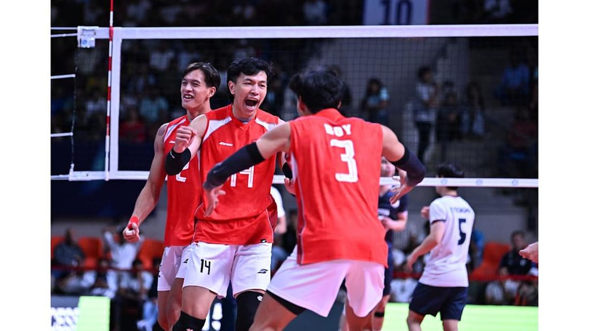 Sejarah Tercipta, Indonesia Juara AVC Men's Cup Usai Hajar Korea 3-0