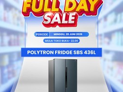 Belanja di Transmart Full Day Sale, Ada Diskon Gede untuk Kulkas Polytron 436L