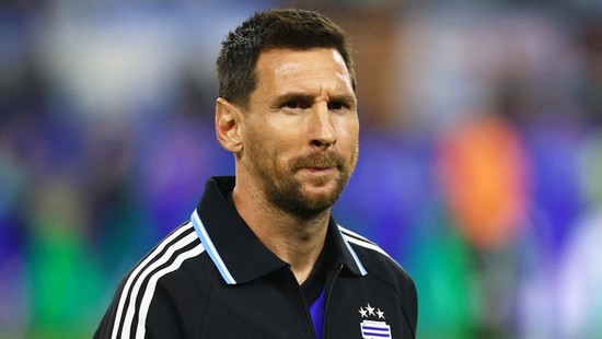 Soccer Football - FIFA World Cup 2026 - Group J - Jordan v Argentina - Dallas Stadium, Arlington, Texas, U.S. - June 27, 2026 Argentina's Lionel Messi before the match REUTERS/Kai Pfaffenbach