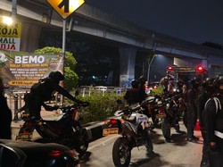 Pemotor Mabuk dan Tak Pakai Helm Terjaring Patroli Polisi di Priok