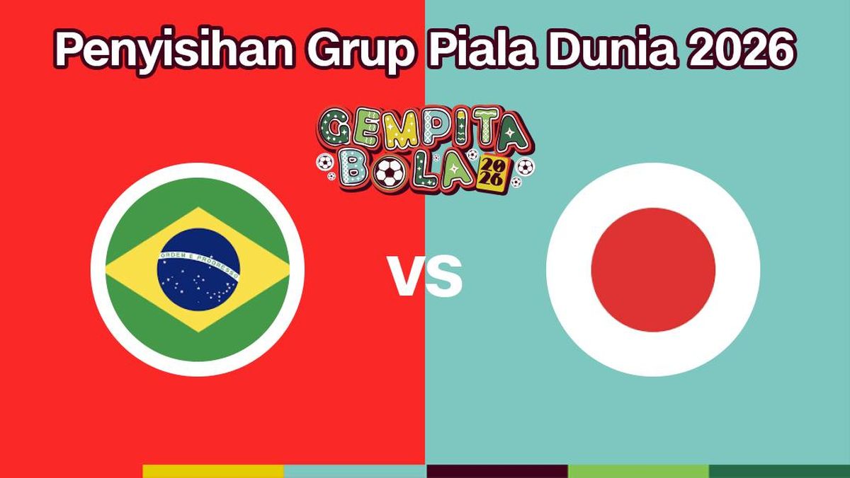 LIVE REPORT: Brasil vs Jepang di 32 Besar Piala Dunia 2026