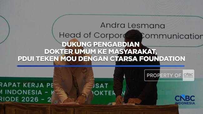 Dukung Pengabdian Dokter Umum, PDUI Teken MoU Dengan CTARSA