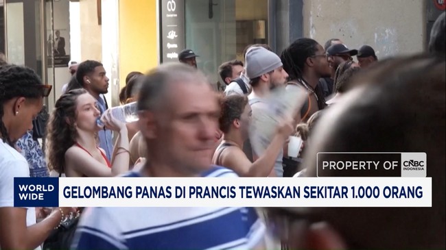 Video: Gelombang Panas di Prancis Tewaskan Sekitar 1.000 Orang