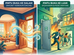 Lebih Baik Mana, Pintu Dibuka ke Luar Vs ke Dalam?