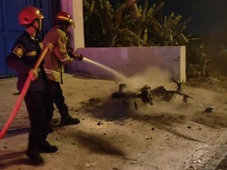 Konvoi PSHT di Boyolali Ricuh, 4 Orang Kena Bacok-2 Motor Dibakar