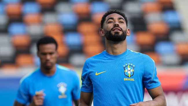 Latihan Skuad Brazil Jelang Lawan Jepang di 32 Besar Piala Dunia 2026