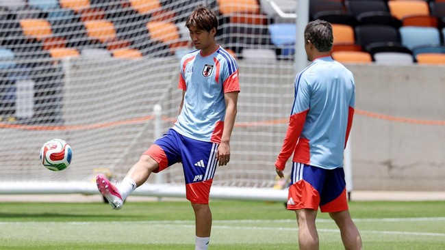 Latihan Skuad Jepang Jelang Lawan Brazil di 32 Besar Piala Dunia 2026