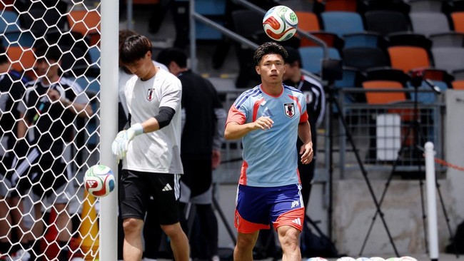 Latihan Skuad Jepang Jelang Lawan Brazil di 32 Besar Piala Dunia 2026