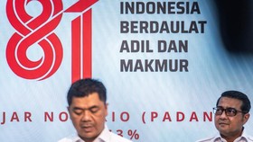 Menteri Ekonomi Kreatif Teuku Riefky Harsya ungkap tak ada kembang api pada pelaksanaan Malam Merdeka dalam menyambut HUT ke-81 RI.
