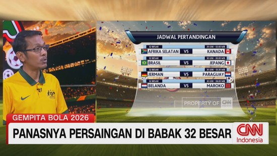 Piala Dunia 2026 Memasuki Babak 32 Besar, Persaingan Kian Memanas
