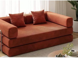 Sandaran Bisa Dilepas, Desain Bisa Berubah: Review POPSOFA Sofa Bed 3 Seater