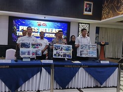 Polda Jabar Gagalkan Penyelundupan Benur Ilegal di Pangandaran