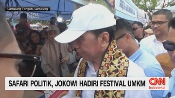 VDEO: Safari Politik, Jokowi Hadiri Festival UMKM