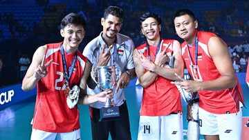 Sorotan Dunia Olahraga CNN Sport : Deretan Prestasi Reidel Toiran usai Bawa Indonesia Juara AVC Men's Cup