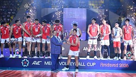 Timnas Voli Putra Indonesia vs Korea Selatan juara AVC Men's Cup 2026. (Asian Volley Ball)