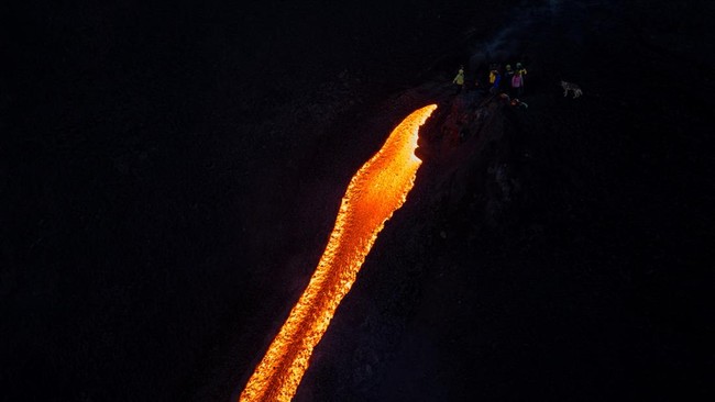 Bak Api Neraka, Penampakan Gunung Terbesar Eropa Meletus