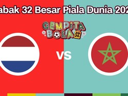 Cover Live Report - Babak 32 Besar Piala Dunia 2026 (Belanda vs Maroko)