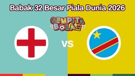 Cover Live Report - Babak 32 Besar Piala Dunia 2026 (Inggris vs RD Kongo)