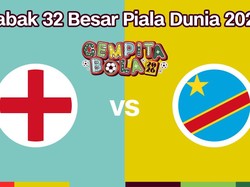 Cover Live Report - Babak 32 Besar Piala Dunia 2026 (Inggris vs RD Kongo)