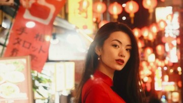 Ini 7 Potret Emi Aramaki Artis Jepang Disebut Istri Vanness Wu yang Dirahasiakan