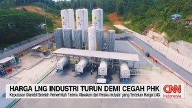 Harga LNG Industri Turun Demi Cegah PHK