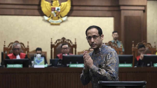 Divonis 10 Tahun Penjara Kasus Chromebook, Nadiem Bakal Banding