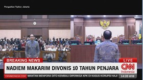Nadiem Makarim Divonis 10 Tahun Penjara